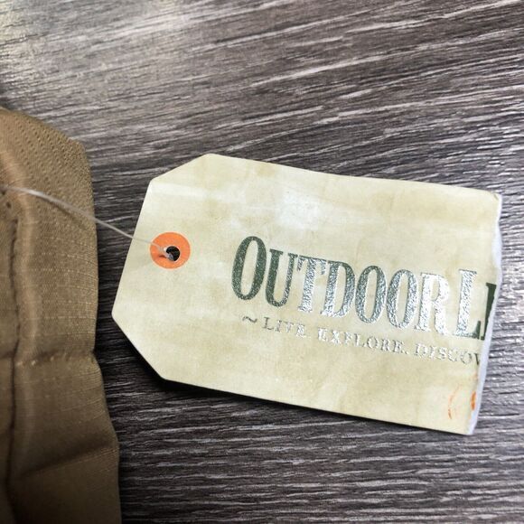 Outdoor Life‎ Vest Mens Size Large Brown Green Full Zip Hunting Fishing Pockets - Picture 3 of 12